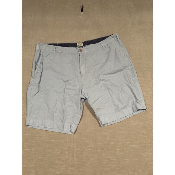 Faherty Linen‎ Shorts Mens Size 42 Blue Blend Sunwashed Chino 9" Inseam - Picture 1 of 10